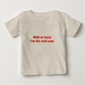 Fat and Cute t-shirts by fatkidshirts Fat and Cute t-shirts