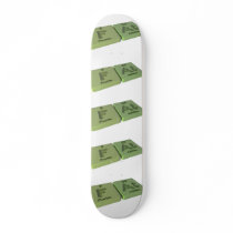 Fat as F Fluorine and At Astatine Custom Skate Board