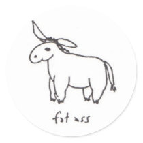 Fat Ass sticker by MsMihalov Fat Ass sticker