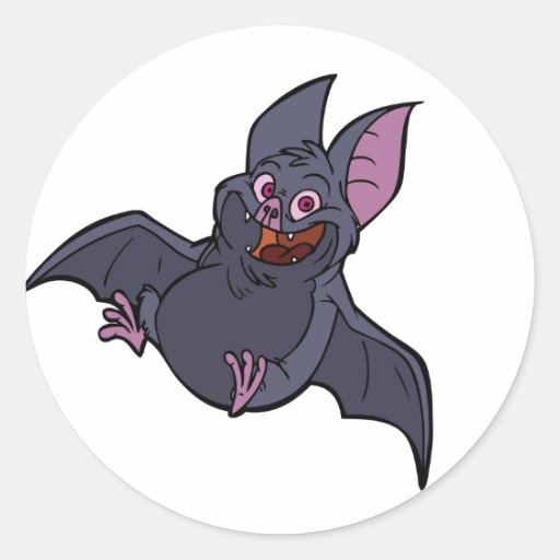 Fat Bat Stickers Zazzle