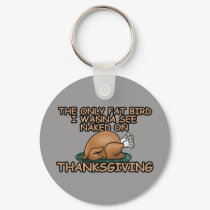 Fat bird thanksgiving keychains by Cardsharkkid Fat bird thanksgiving keychains