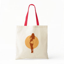 Fat Bottomed Girl Tote Bags