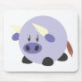 Fat Bull with a Round Body Mousepads