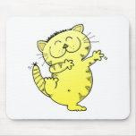 Fat Cat Dance mousepads