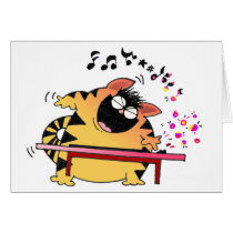 Fat Cat Play Keyboard Cards