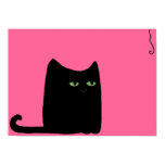 Fat Cat Print (choose your color, size) posters
