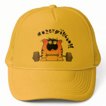Fat Cat Weight Lift hats