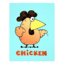 Fat Chicken | Yellow Chicken | Yellow Bird flyer