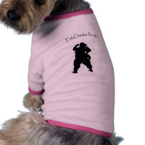 Fat Chicks Dog Shirt pet clothing by peanut_gallery Fat Chicks Dog Shirt pet clothing
