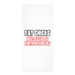 Fat Chicks...Not Cool rack cards