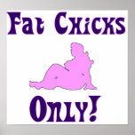 Fat Chicks Only! posters