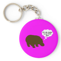 Fat Day Key Chains