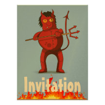 Fat Devil Custom Invitations