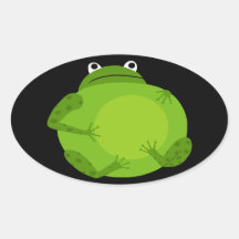Fat Frog Sticker