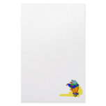 Fat Goofy Hugging Clown Personalized Stationery