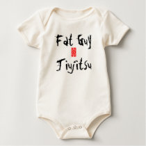 Fat Guy Jiujitsu Baby  t-shirts