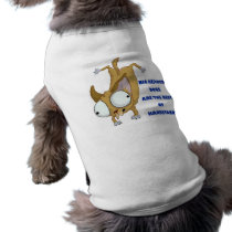 fat headed dogs love handstands pet clothing