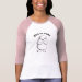 Ladies 3/4 Sleeve Raglan (Fitted)
