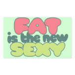 Fat is the new sexy stickers
