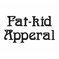Fat-kid Apperal embroidered shirts by fycconstruction Fat-kid Apperal embroidered shirts
