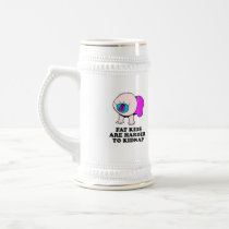 Fat kids are harder to kidnap baby t-shirt mugs