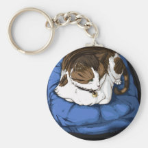Fat Kitty Keychain