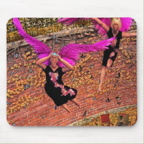 Fat ladies like to fly too mousepads
