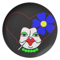 Fat Lady plates