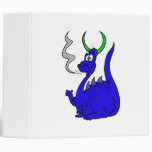 Fat Little Dragon 3 Ring Binder
