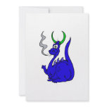 Fat Little Dragon Personalized Invitation