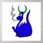 Fat Little Dragon Poster