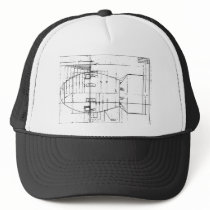 Fat Man atomic bomb Hats