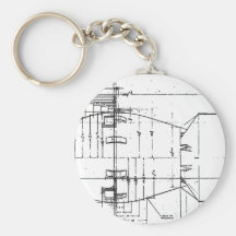 Fat Man atomic bomb Keychains