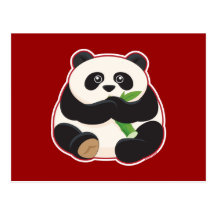 Fat Panda Post Cards