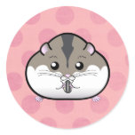 Fat Russian Dwarf Hamster stickers