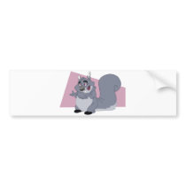 Fat Squirrel Bumper Stickers