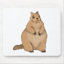 fat squirrel mousepad