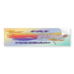 Fat Tuesday Mask Bumper Sticker