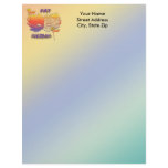 Fat Tuesday Mask Letterhead