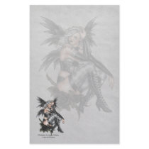 Fatal Rose Angel Stationery by Planet_Zerick Fatal Rose Angel Stationery