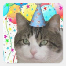 Fatboy Babushka Birthday Party Stickers