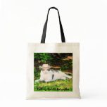 FATBOY BABUSHKA IN COWBOY HAT TOTE BAG bags