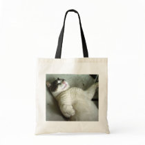 Fatboy Babushka lying down Canvas Bags
