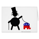Fatcat and Republican Elephant cards