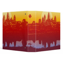 fatfatin Angkor Wat Sunset Cambodia Travel Binder