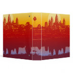 fatfatin Angkor Wat Sunset Cambodia Travel Binder