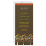 fatfatin Autumn Trees Wedding Invitation