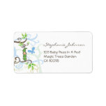 fatfatin Baby Boy Pea In A Pod Address Labels labels