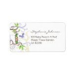 fatfatin Baby Girl Peas In A Pod Address Labels labels