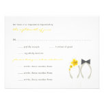 fatfatin Beach Hibiscus Flip Flops Wedding RSVP Ca Personalized Invite